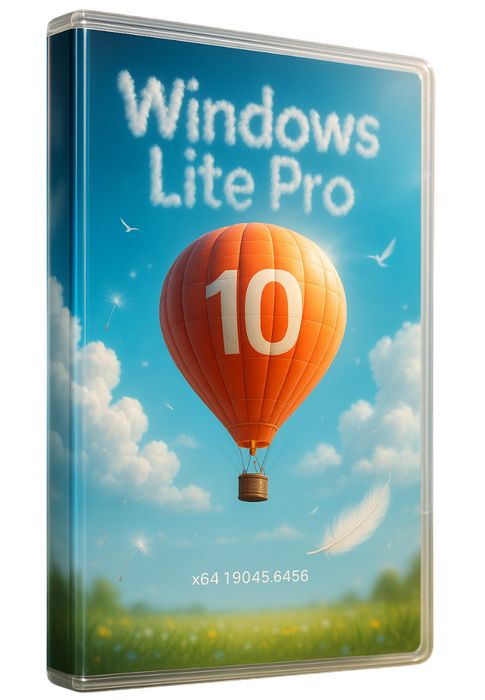 Виндовс 10 22H2 легкая профессиональная сборка (x64/2 ГБ)